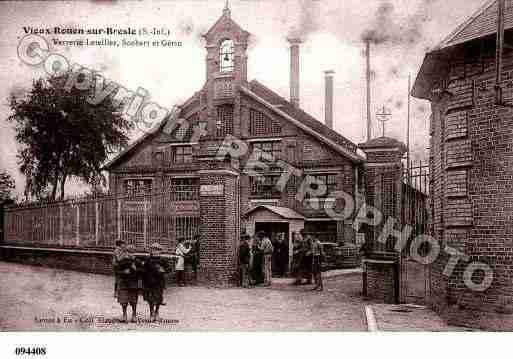 Ville de VIEUXROUENSURBRESLE, carte postale ancienne Ville de VIEUXROUENSURBRESLE, carte postale ancienne