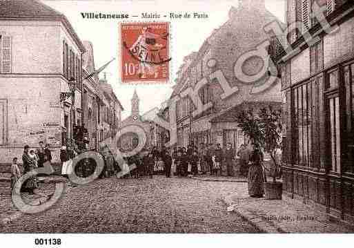 Ville de VILLETANEUSE, carte postale ancienne