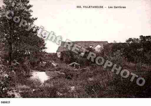 Ville de VILLETANEUSE, carte postale ancienne