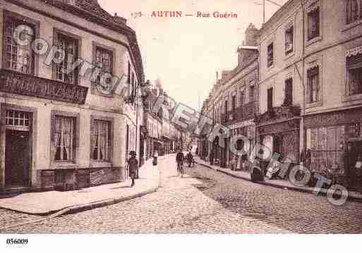 Ville de AUTUN, carte postale ancienne