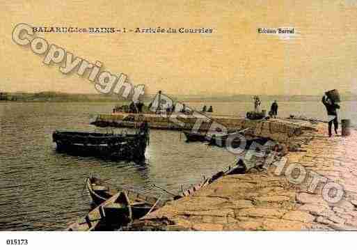 Ville de BALARUCLESBAINS, carte postale ancienne Ville de BALARUCLESBAINS, carte postale ancienne