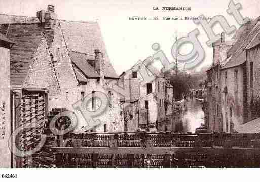 Ville de BAYEUX, carte postale ancienne