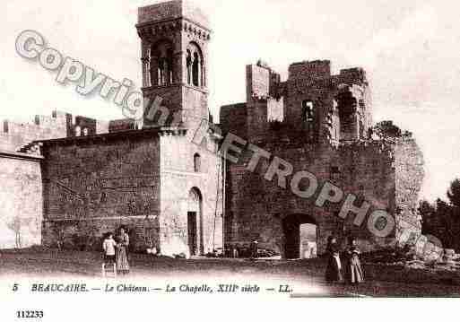 Ville de BEAUCAIRE, carte postale ancienne