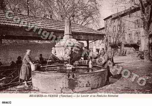Ville de BEAUMESDEVENISE, carte postale ancienne