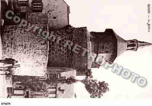 Ville de BESSE, carte postale ancienne