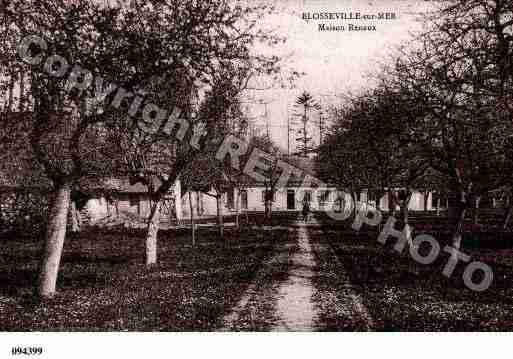 Ville de BLOSSEVILLE, carte postale ancienne