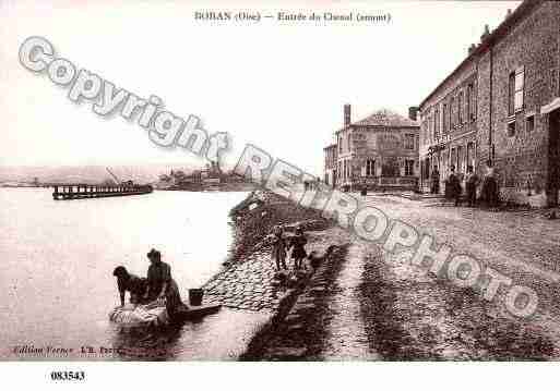 Ville de BORANSUROISE, carte postale ancienne