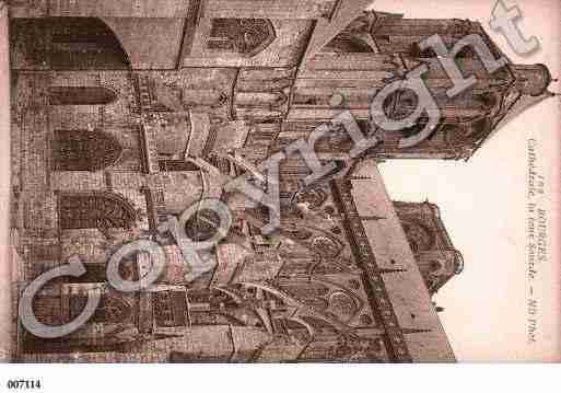 Ville de BOURGES, carte postale ancienne Ville de BOURGES, carte postale ancienne