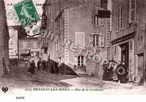 Ville de BRASSACLESMINES, carte postale ancienne