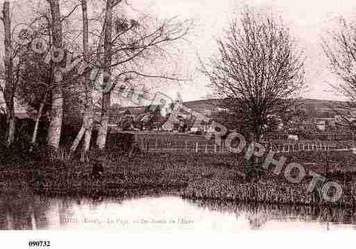 Ville de BUEIL, carte postale ancienne