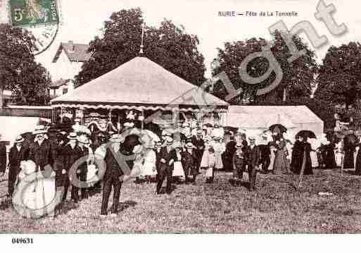 Ville de BURIE, carte postale ancienne