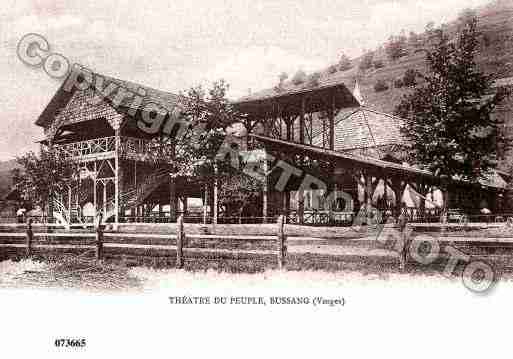 Ville de BUSSANG, carte postale ancienne