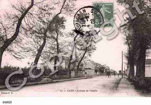 Ville de CAEN, carte postale ancienne