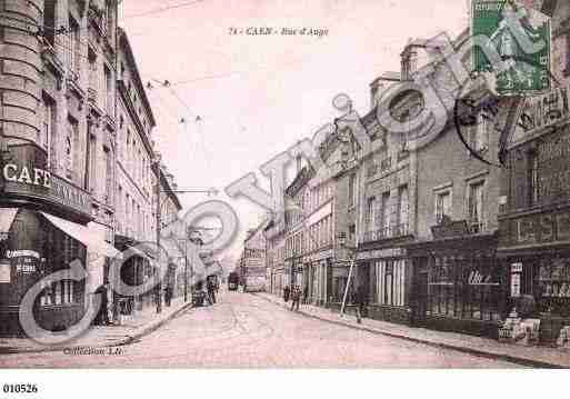 Ville de CAEN, carte postale ancienne