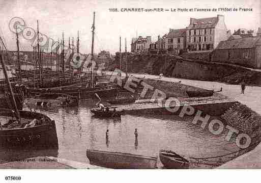 Ville de CAMARETSURMER, carte postale ancienne