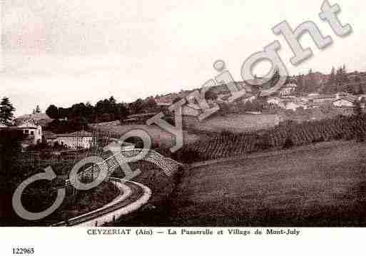 Ville de CEYZERIAT, carte postale ancienne