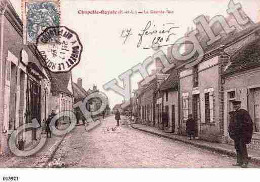 Ville de CHAPELLEROYALE, carte postale ancienne