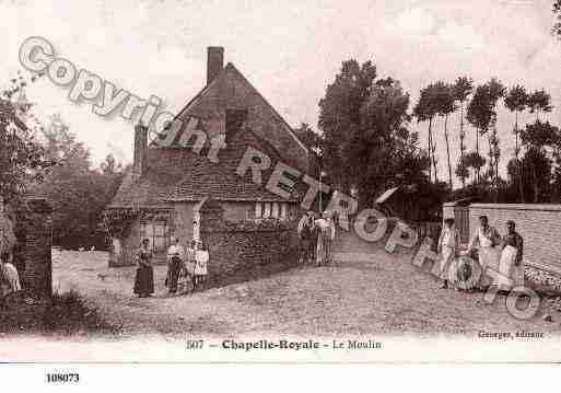 Ville de CHAPELLEROYALE, carte postale ancienne