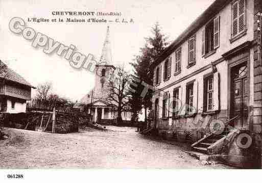 Ville de CHEVREMONT, carte postale ancienne