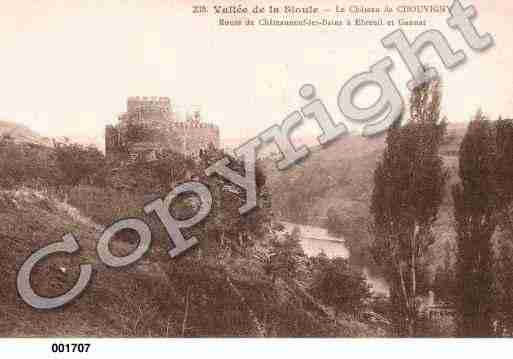 Ville de CHOUVIGNY, carte postale ancienne