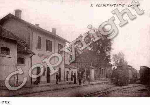 Ville de CLAIRFONTAINE, carte postale ancienne