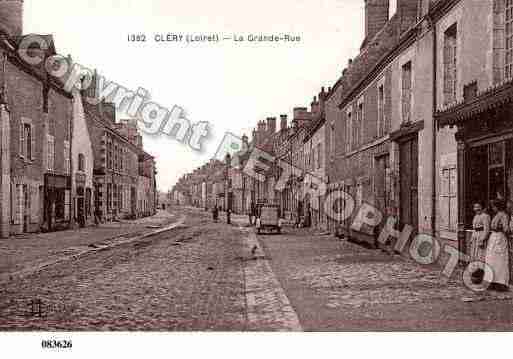 Ville de CLERYSAINTANDRE, carte postale ancienne