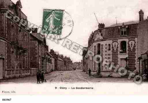 Ville de CLERYSAINTANDRE, carte postale ancienne