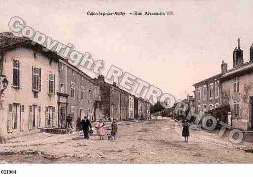 Ville de COLOMBEYLESBELLES, carte postale ancienne
