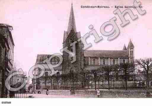 Ville de CONDESURNOIREAU, carte postale ancienne Ville de CONDESURNOIREAU, carte postale ancienne