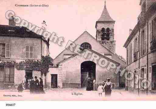 Ville de CROSNE, carte postale ancienne