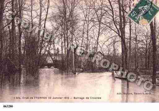 Ville de CROSNE, carte postale ancienne