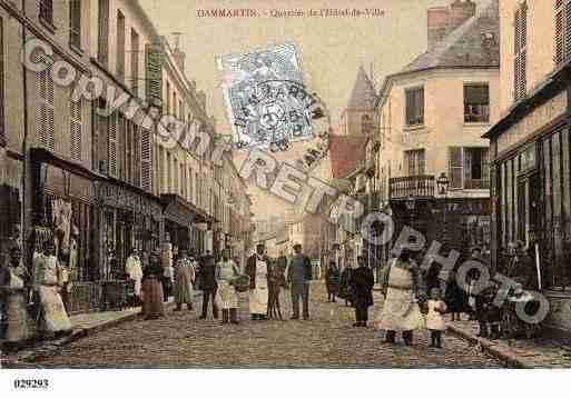 Ville de DAMMARTINENGOELE, carte postale ancienne