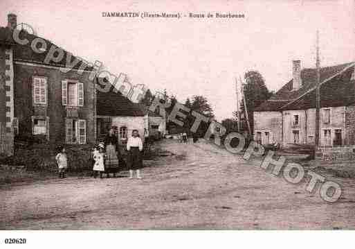 Ville de DAMMARTINSURMEUSE, carte postale ancienne