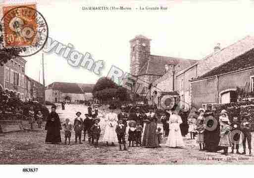 Ville de DAMMARTINSURMEUSE, carte postale ancienne