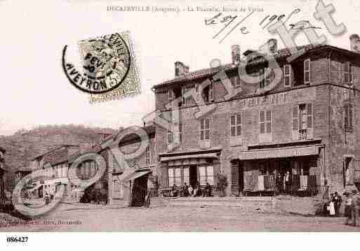Ville de DECAZEVILLE, carte postale ancienne