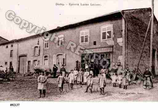 Ville de DESTRY, carte postale ancienne