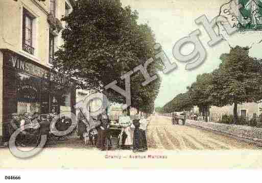 Ville de DRANCY, carte postale ancienne
