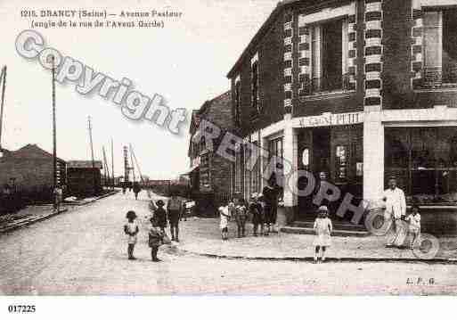 Ville de DRANCY, carte postale ancienne