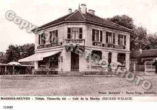 Ville de FLORANGE, carte postale ancienne