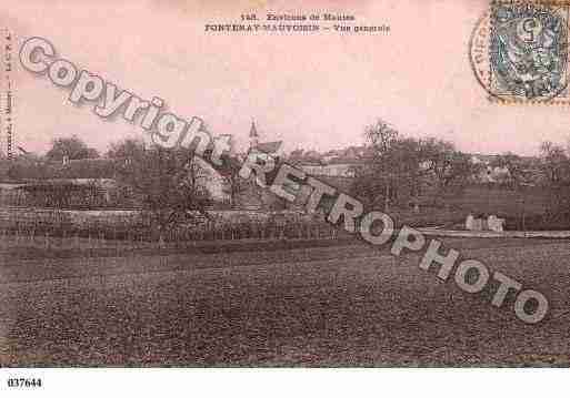 Ville de FONTENAYMAUVOISIN, carte postale ancienne