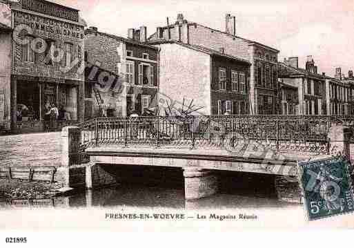 Ville de FRESNESENWOEVRE, carte postale ancienne