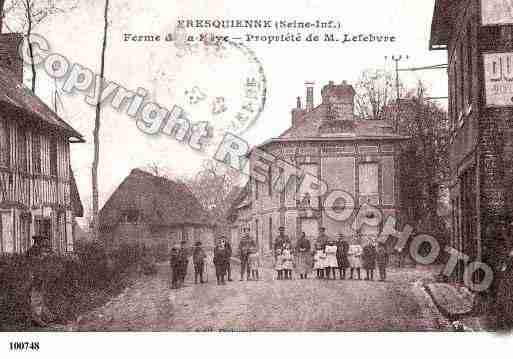 Ville de FRESQUIENNES, carte postale ancienne