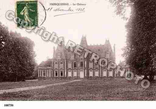 Ville de FRESQUIENNES, carte postale ancienne