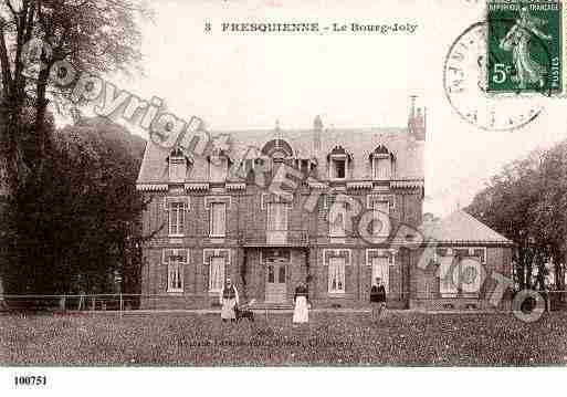 Ville de FRESQUIENNES, carte postale ancienne