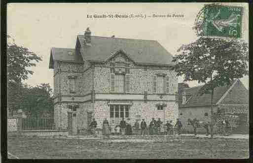 Ville de GAULTSAINTDENIS(LE), carte postale ancienne