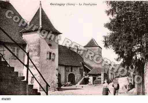 Ville de GEVINGEY, carte postale ancienne