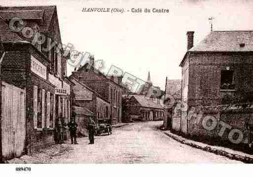 Ville de HANVOILE, carte postale ancienne