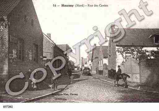 Ville de HAUSSY, carte postale ancienne