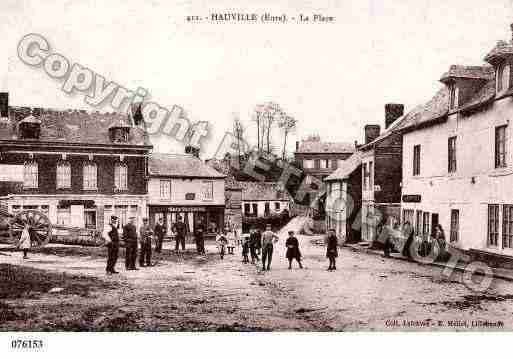 Ville de HAUVILLE, carte postale ancienne