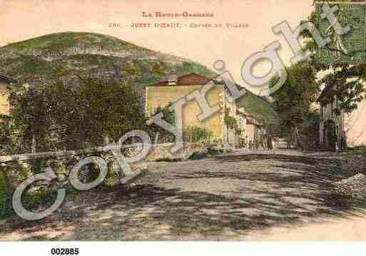 Ville de JUZETD\'IZAUT, carte postale ancienne
